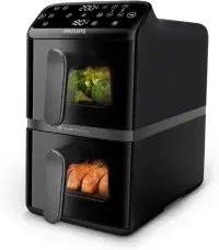 قلاية هوائية فيليبس درجين سعة 10 لتر البديل الأقوى لقلاية اديسون ونينجا